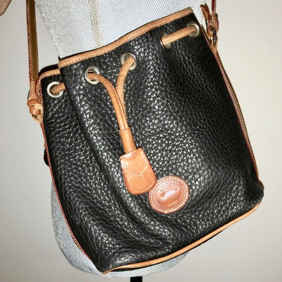 Dooney & Bourke Handbags - Dooney & Bourke Leather Bucket Bag
